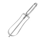 RyanDesign Professional Stainless Steel Peeler - Swivel Blade, Ergonomic Handle, Potato Eye Remover - Commercial Grade Vegetable Peeler for Potatoes, Carrots, Apples - Dishwasher Safe