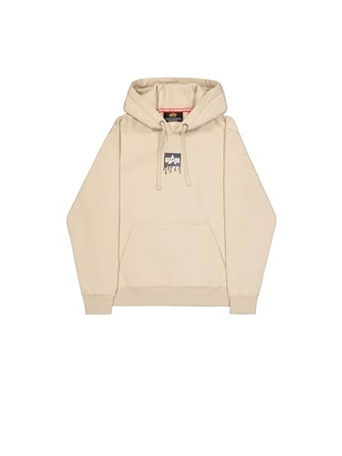 Sweatshirt à capuche Alpha Industries homme Dripping Camo, coton premium et finitions soignées
