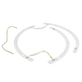 Design à lentille incurvée : cette élégante bande lumineuse incurvée crée un éclairage circulaire, améliorant l'esthétique de votre espace.