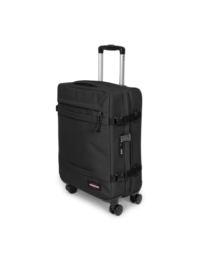 Image of EASTPAK Transit'r 4 S + Wheeled Luggage - Durable Suitcase Spinner, Black