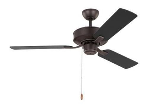 Monte Carlo Fans-Linden-3 Blade Ceiling Fan in Traditional Style-13.3 Inch