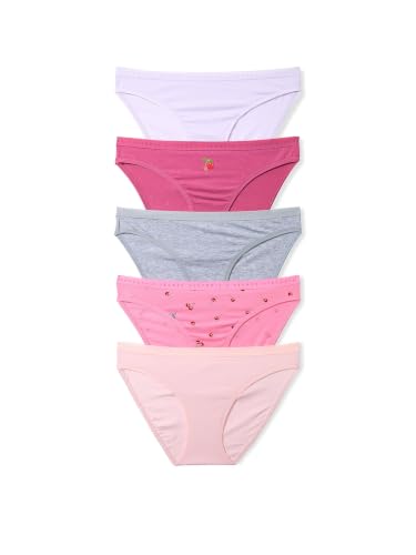 Image of Victoria's Secret Women's Stretch Cotton Bikini Panties, Underwear Pack
