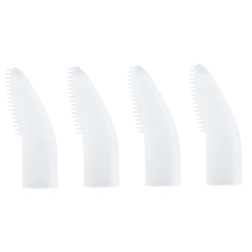 Brosses à dents pour animaux POPETPOP silicone chien chat outil nettoyage dents