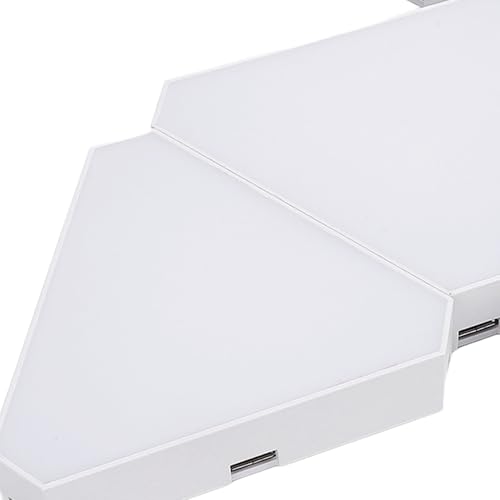 Panel RGB triangular con control de voz LiebeWH para eliminar la iluminación aburrida en casa 7