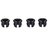 8Pcs Road for Bike Valve Adapter for Valve Inner Tube Extension, Tire Valve Stem Extender for Cycling, Rubber Rim Converter with 8 Pack