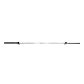 CAP Barbell 6-Foot Solid Olympic Bar, Chrome (2-Inch) – New Version (OBIS-72)