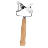 COLLBATH molde de envoltura de bola de masa almidón redondo Rodillo circular cortador de masa manual fabricante de gyozas prensa pierogi Acero inoxidable