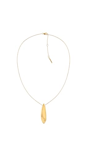 Collier Calvin Klein Sculpted en acier inoxydable doré, l'éclat durable