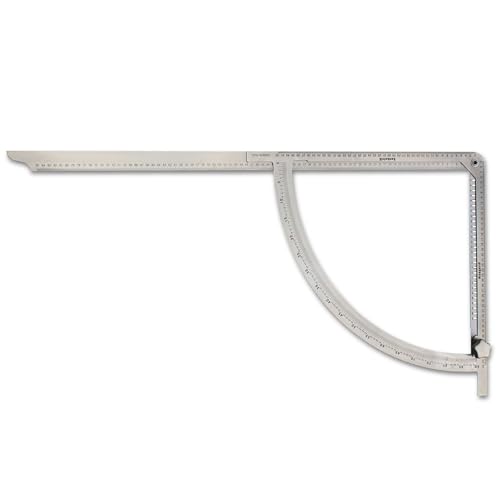 Squadra Alfa Maxi - Angolo alfa grande per falegnami, angolo di marcatura & angolo di precisione in uno, popolare utensile per falegnameria & tracciatore Alfa