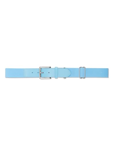 QBK Toddler And Youth Baseball/Softball Belt Kids Elastic Adjustable Uniform Belt For Boys And Girls - In Multiple Colors(Baby Blue-Toddler)