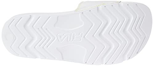 Fila Drifter Basic Chinelo, Feminino, Branco (Limão/Prata), 37