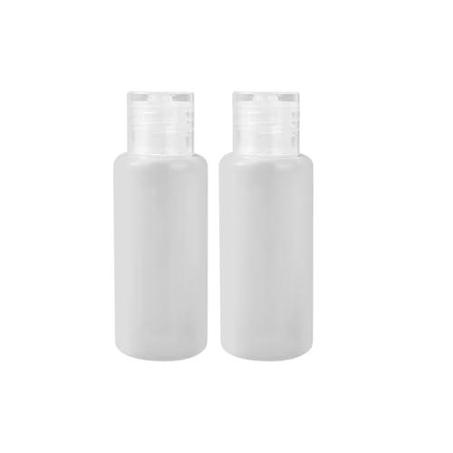 2 Pack Travel Bottles, Travel Size Toiletries, Travel Liquid Bottles, Mini Lotion Bottles, 30ml(1 oz) Travel Containers for Toiletries (2)