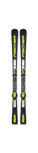 Ottima presa Fischer RC4 ST Race - Sci alpini da discesa, nero, 149 cm con attacco Z11 Powerrail GW (nero, 156 cm)
