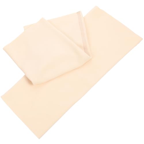 SOPOTUTU Rodilleras Multifunción de Calentamiento para Mujer y Hombre Tamaño L Color Beige Antideslizante Soporte Flexible y Tejido Elástico para Deportes al Aire Libre Fitness y