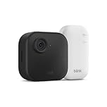 Blink Outdoor 4 – Wireless smart security camera, two-year battery life, 1080p HD day and infrared night live view, two-way talk. Sync Module Core included – 1 camera system