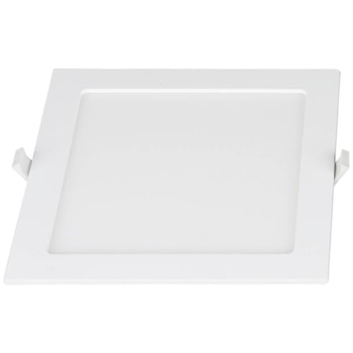 Led Einbauleuchte Le Mans in Weiß 18W 1650lm IP44 eckig - white - Heitronic