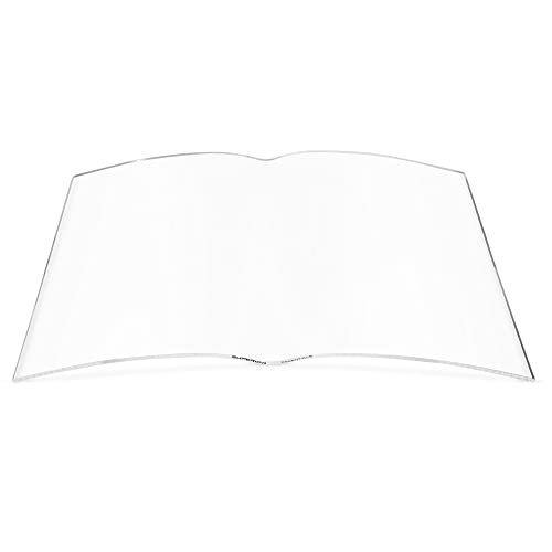 Superior Essentials Transparenter Buchschutz/Seitenhalter (Magazin-Größe: 41,9 cm breit x 27,9 cm hoch) Cover