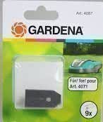 9 Ersatzmesser für Gardena Mähroboter R40Li, R45Li, R70Li (Art.Nr. 4087) + 3 Genisys Messer