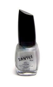 Santee Nail Lacquer Silver M43 #TOP27