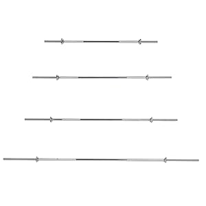 RIP X 1″ Diameter Standard Barbell with Spinlock Collars, Choice of Sizes
