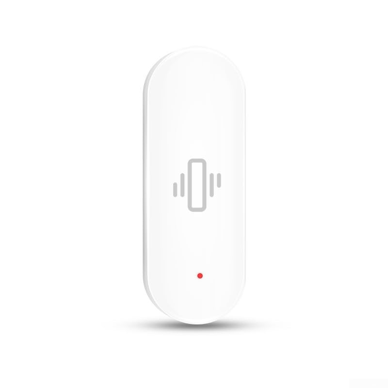 Sensor de vibración, detector de alarma de caída de vibración, sensor de vibración para Tuya Smart Sensor de vibración para Zigbee para Smartlife (1 unidad)