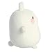 AURORA, 14216, Molang Med, 10In, Rabbit Soft Toy, White
