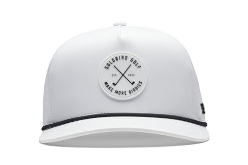 Image of Golf Hat for Men - Golf Snapback - Fun Hat for Golfing - Rope Golf Hat for Men and Women - Make More Birdies
