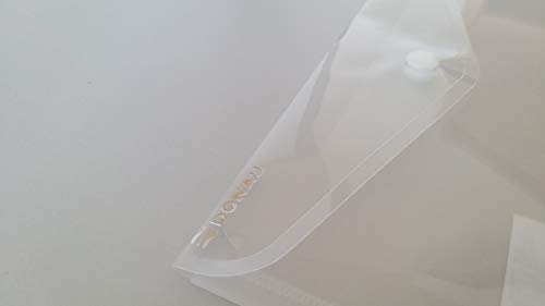 DONAU Umschlagmappe Schnappverschluss PP DL 180 Mikron Transparent / / Typ-Umschlag/Art-Mit Schnappsperre/Index-N.a. / Material-Pp/Farbe-Transparent/Format-DL/Dicke [mm]-180µm