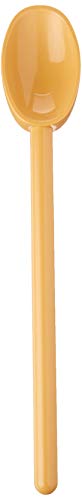 Image of Mercer Culinary Hell's Tools Hi-Heat Mixing Spoon, 12 Inch, Tan