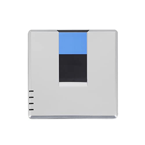 Voip Adapter for Analogue Phones, 2 Ports VoIP Gateway VoIP Telephone Connections RJ-45 Network Interface Ata Adapter Phone Grandstand, Support SIP V2 Protocol DHCP (UK Plug)