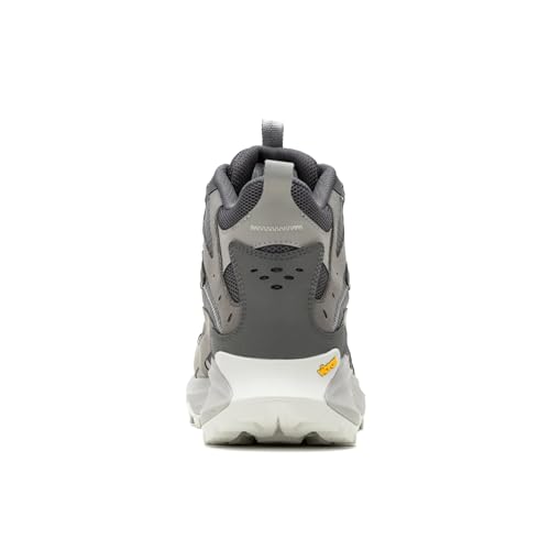 Image of Merrell Moab Speed 2 Mid GTX Shoes for Men - Gore-TEX Technology - Mesh Lining and Upper Asphalt 12.5 M