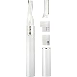 ロゼンスター フェイスシェーバー レディース用 乾電池式 ペンシルタイプ アタッチメント4種付き (マユ用 フェイス用 マユコーム2種) コンパクト AF964