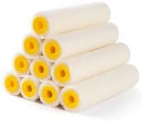 Mister RuiPaint Rollers, Mohair Paint Roller, Wool Blend Paint Roller 4" (100MM), Mini Roller Sleeves, 4 Inch Roller Sleeves, Small Rollers for Painting on Flat Surfaces, Pack of 10
