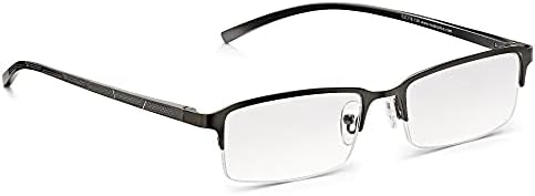 Reading Glasses Men Non Prescription Half Frame Glasses Stylish Comfortable Glasses for All Day Wear