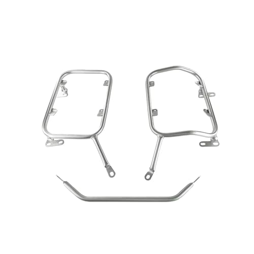 Porte-Bagages Moto Suzuki V-Strom 650 DL650 2017-2024 en Acier Argent