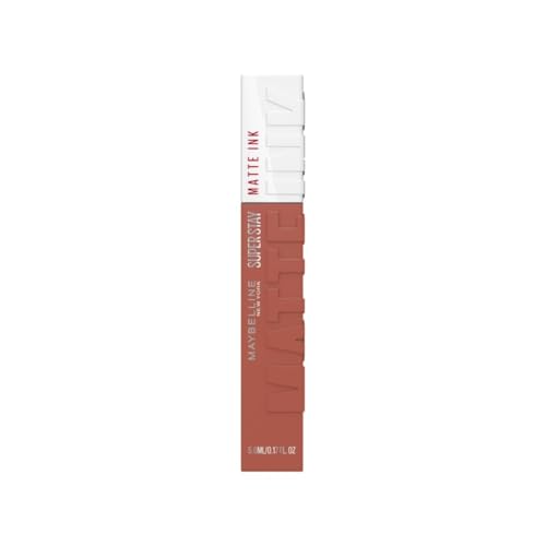 Maybelline New York Superstay Matte Ink   Pintalabios Líquido Mate (260 Hazelnut Hypnotizer) 5 ml
