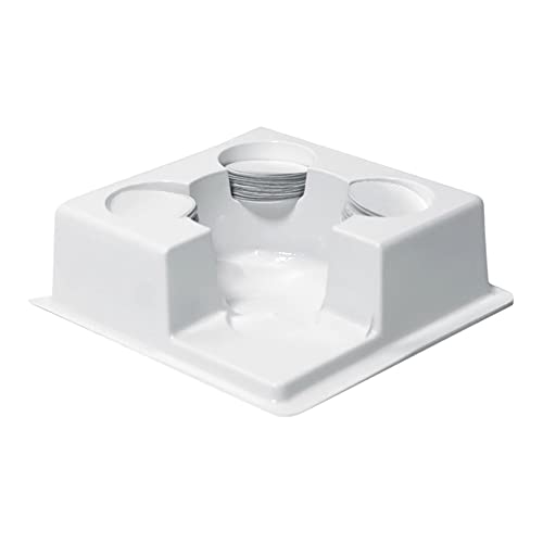 Image of 1215551 Borosilicate Glass Fiber Prefilter Membrane with Binder, 0.5 Micron Pore Size, 124mm Diameter, (Pack of 25)