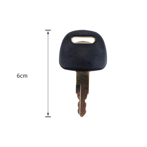 Durlo 4 PCS Zündungen Starter Schlüssel Ersatz Für Hitachi ZAX Bagger H800