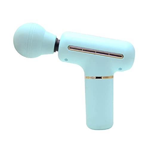 Cockjun Mini Massagepistole mit 4 Einstellbaren Geschwindigkeiten, Tragbares Tiefengewebe Massagegerät Deep Tissue Percussion Elektrisches Muskelmassagegerät,Leise (B) Cover