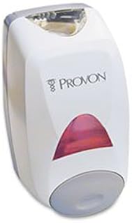 GOJO Products - GOJO - Provon FMX-12T Liquid Soap Dispenser, 1250ml, 6-1/4w x 5-1/8d x 9-7/8h, Gray - Sold As 1 Each - Holds PROVON 1,250-ml refills (sold separately) in a compact design. - One-hand push operation with viewing window for easy maintenance. - Infuses air into soap as it is dispensed to produce rich, creamy lather. - Delivers more than 1,700 uses per refill. - Optional key lock inclu