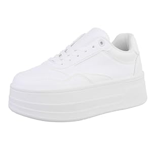 Ital Design Damenschuhe Freizeitschuhe Sneakers Low