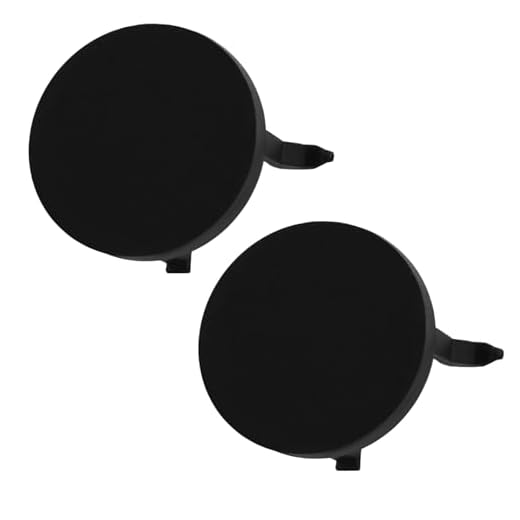 YINETTECH 2 Piezas de Repuesto para Tapa Interior de Manija de Puerta Delantera de Automóvil R237W10 Compatible con Ford Fiesta MK7 2012-2017 Pieza de Reparación con Clip de Sujeción