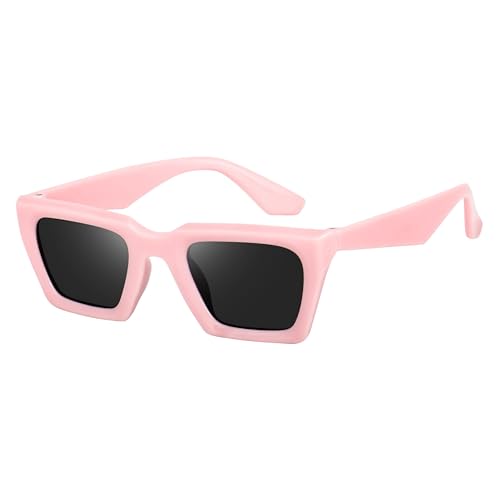 Image of ARICKS Vintage Square Cat Eye Sunglasses Women Retro Trendy Sunglasses