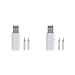 FGDTREE 2 Set of Fishing Float Electronic USB Charging CR425 Light Charger Fishing Accessories