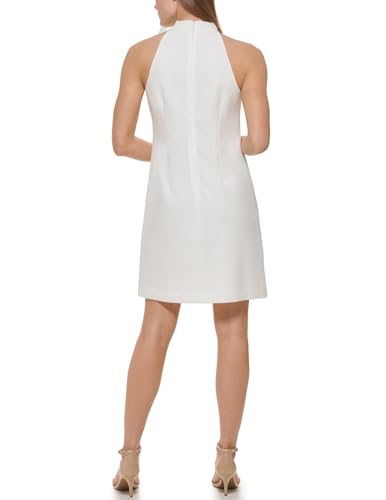 Image of Vince Camuto Women's Sleeveless Halter Tie Neck Shift Mini Dress
