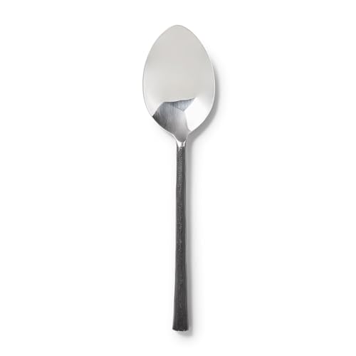 Sur La Table Forged Serving Spoon, Silver