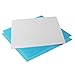 NINGWAAN 10 Pack Aluminum Sheet Metal, 12 x 12 x 0.02 Inch, 6061 Grade with Protective Film, Aluminum Plate for Industry Crafting