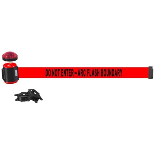 Banner MH1511L Crowd Control Barrier with Strobe Light