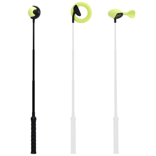 Gosknor Lanciapalle Retrattile Cani con 3 Palline Ricambio, Bastone Lancio Giocattolo Cane Manuali Lanciapalle Estensibile per Cani Piccola e Media Taglia Gioco Interattivo Aperto Addestramento (Nero)