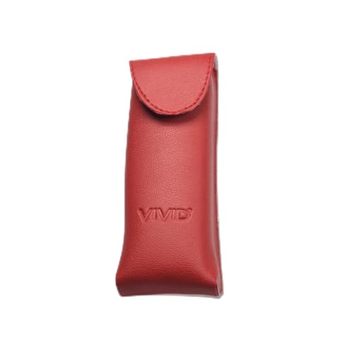 Image of Unisex Lightweight Specs Snap Button Eyewear Dabbi Leather Soft Case Cover